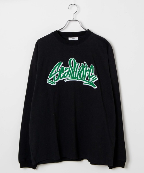 WEGO（ウィゴー）の「WEGO/ヘビーウエイト グラフィティロンT（Tシャツ/カットソー・メンズ・ホワイト/ブラック/ホワイト系その他/ブラック系その他・MEDIUM/LARGE）」の13枚目の写真