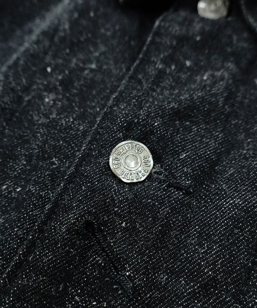 EGO TRIPPING（エゴトリッピング）の「mj8729- WOOLDENIM COVERALL カバーオール（カバーオール・メンズ・インディゴブルー/ブラック・46/48）」の6枚目の写真