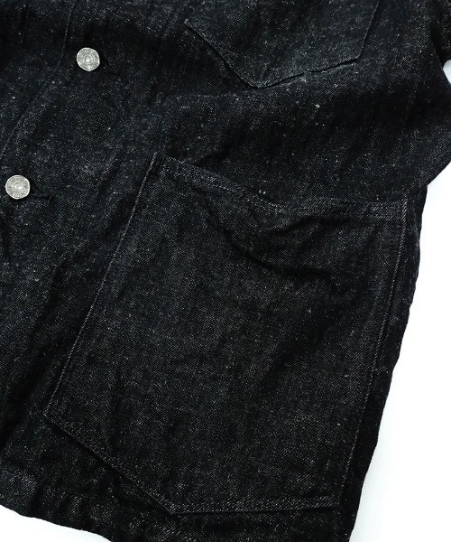 EGO TRIPPING（エゴトリッピング）の「mj8729- WOOLDENIM COVERALL カバーオール（カバーオール・メンズ・インディゴブルー/ブラック・46/48）」の13枚目の写真
