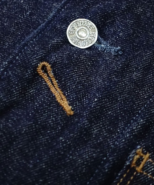 EGO TRIPPING（エゴトリッピング）の「mj8729- WOOLDENIM COVERALL カバーオール（カバーオール・メンズ・インディゴブルー/ブラック・46/48）」の17枚目の写真
