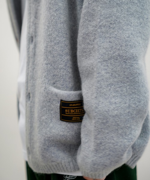 Subciety(サブサエティ)の「MOHAIR CARDIGAN(カーディガン/ボレロ・メンズ・ブラック/グレー/グリーン・SMALL/MEDIUM/LARGE/X-LARGE)」の12枚目の写真