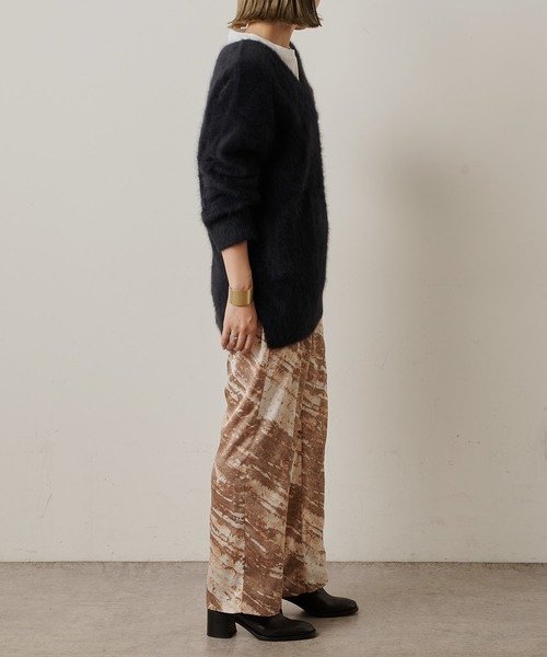 Omekashi（オメカシ）の「ファーカシミヤVプルオーバーニット