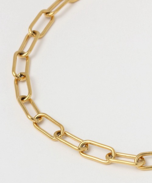 GLOBAL WORK(グローバルワーク)の「ステンレススクエアネックレス/UNISEXアクセサリー/299738(ネックレス・レディース・ゴールド/シルバー・FREE)」の1枚目の写真