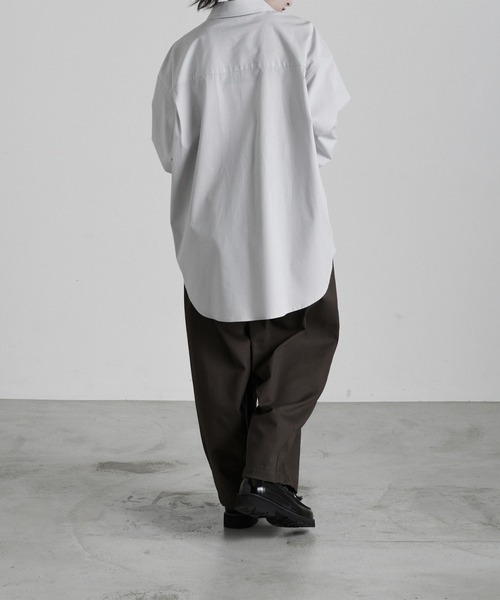 RUUBON（ルーボン）の「【RUUBON】relax balloon chino pants / リラックスバルーン チノパンツ（チノパンツ・メンズ・ブラウン/ナチュラル/ベージュ/ダークグリーン/ブラック・S/M/L）」の20枚目の写真