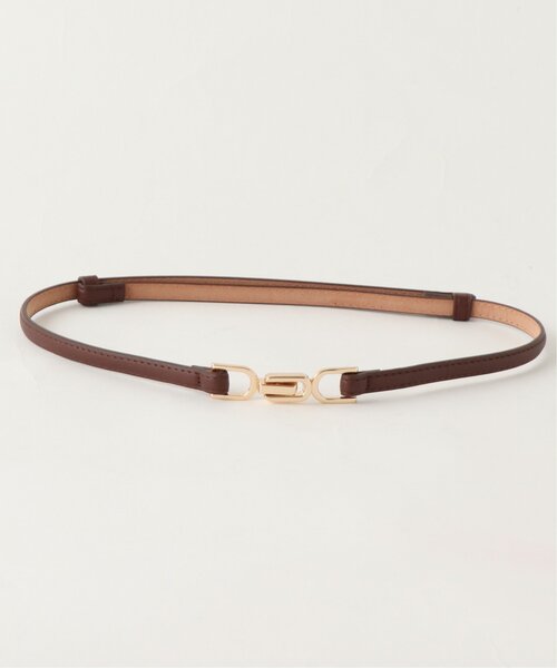 frames RAY CASSIN（フレームスレイカズン）の「バックルベルト（ベルト・レディース・ブラック/ブラウン/シルバー/ゴールド/モカ・FREE）」の3枚目の写真