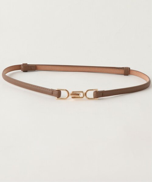 frames RAY CASSIN（フレームスレイカズン）の「バックルベルト（ベルト・レディース・ブラック/ブラウン/シルバー/ゴールド/モカ・FREE）」の4枚目の写真