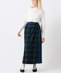 O'NEIL of DUBLIN｜オニールオブダブリンのスカート（グリーン・カーキ