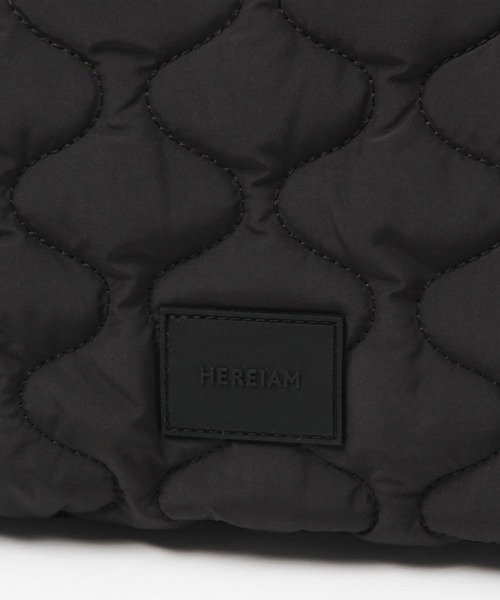 HEREIAM（ヘレイアム）の「【HEREIAM】キルトミニBAG（ハンドバッグ・レディース・ブラック/ナチュラル/カーキ/ベージュ・FREE）」の14枚目の写真