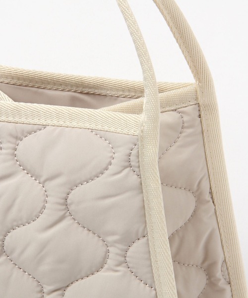 HEREIAM（ヘレイアム）の「【HEREIAM】キルトミニBAG（ハンドバッグ・レディース・ブラック/ナチュラル/カーキ/ベージュ・FREE）」の19枚目の写真