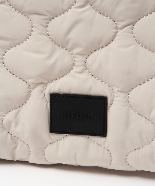 HEREIAM（ヘレイアム）の「【HEREIAM】キルトミニBAG（ハンドバッグ・レディース・ブラック/ナチュラル/カーキ/ベージュ・FREE）」の17枚目の写真