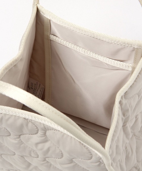 HEREIAM（ヘレイアム）の「【HEREIAM】キルトミニBAG（ハンドバッグ・レディース・ブラック/ナチュラル/カーキ/ベージュ・FREE）」の8枚目の写真