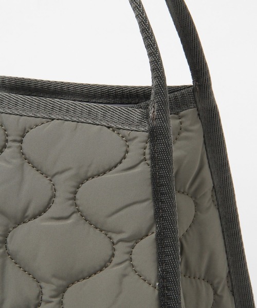 HEREIAM（ヘレイアム）の「【HEREIAM】キルトミニBAG（ハンドバッグ・レディース・ブラック/ナチュラル/カーキ/ベージュ・FREE）」の6枚目の写真