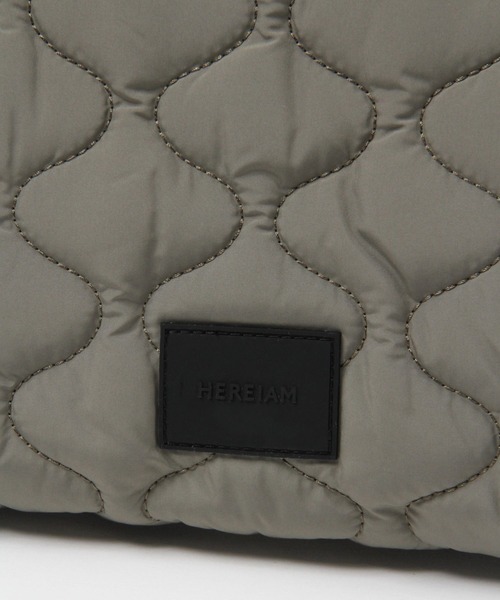 HEREIAM（ヘレイアム）の「【HEREIAM】キルトミニBAG（ハンドバッグ・レディース・ブラック/ナチュラル/カーキ/ベージュ・FREE）」の13枚目の写真