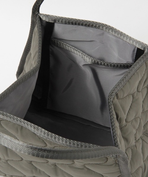 HEREIAM（ヘレイアム）の「【HEREIAM】キルトミニBAG（ハンドバッグ・レディース・ブラック/ナチュラル/カーキ/ベージュ・FREE）」の10枚目の写真