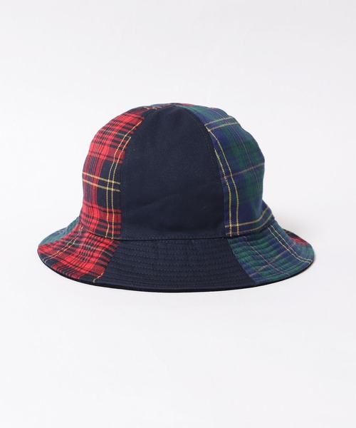 KANGOL（カンゴール）の「KANGOL/カンゴール Work Leisure RevCasual バケットハット ワンポイント ブランドロゴ（ハット・メンズ・ネイビー/ベージュ・L/M）」の5枚目の写真