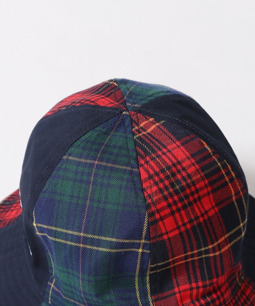 KANGOL（カンゴール）の「KANGOL/カンゴール Work Leisure RevCasual バケットハット ワンポイント ブランドロゴ（ハット・メンズ・ネイビー/ベージュ・L/M）」の12枚目の写真