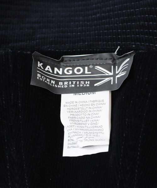 KANGOL（カンゴール）の「KANGOL/カンゴール Work Leisure RevCasual バケットハット ワンポイント ブランドロゴ（ハット・メンズ・ネイビー/ベージュ・L/M）」の4枚目の写真