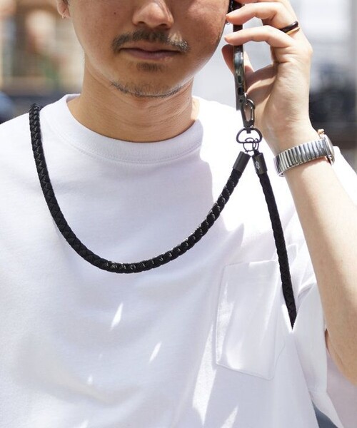 FREAK'S STORE（フリークスストア）の「LIVERTY ROPES/リバティー ロープス MARU SERIES（スマホグッズ・レディース・チャコールグレー/ライトグレー/その他9/その他16/オリーブ/シルバー/ブラック・ONE SIZE）」の2枚目の写真