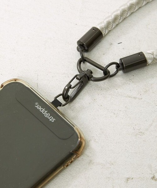 FREAK'S STORE（フリークスストア）の「LIVERTY ROPES/リバティー ロープス MARU SERIES（スマホグッズ・レディース・チャコールグレー/ライトグレー/その他9/その他16/オリーブ/シルバー/ブラック・ONE SIZE）」の13枚目の写真