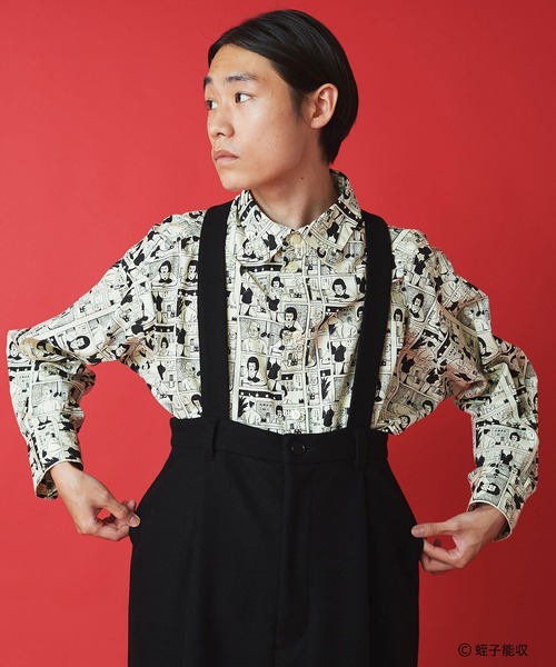 I am I in fact...(アイアムアイインファクト)の「IAMI×EBISU コミックpr ビッグシャツ(シャツ/ブラウス・レディース・ベージュ・FREE)」の10枚目の写真