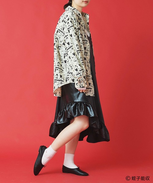 I am I in fact...(アイアムアイインファクト)の「IAMI×EBISU コミックpr ビッグシャツ(シャツ/ブラウス・レディース・ベージュ・FREE)」の20枚目の写真