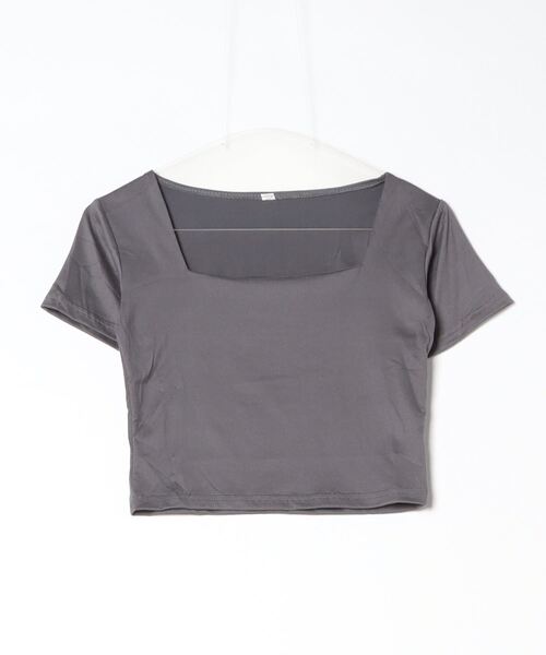 gossip！ロサンゼルス（ゴシップロサンゼルス）の「ニットトップス（ニット/セーター・レディース・ダークグレー/ホワイト/ブラック/ブラック系その他/ホワイト系その他/グレー系その他・FREE）」の7枚目の写真