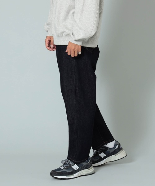 BeAMS DOT（ビームスドット）の「【WEB限定/UNISEX】BeAMS DOT / バルーン デニムパンツ（デニムパンツ・メンズ・インディゴブルー・S-Long/XS-Short/XL-Regular/XS-Regular/L-Short/M-Regular/XS-Long/M-Short/XL-Long/M-Long/S-Short/L-Long/L-Regular/S-Regular/XL-Short）」の2枚目の写真