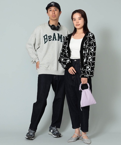 BeAMS DOT（ビームスドット）の「【WEB限定/UNISEX】BeAMS DOT / バルーン デニムパンツ（デニムパンツ・メンズ・インディゴブルー・S-Long/XS-Short/XL-Regular/XS-Regular/L-Short/M-Regular/XS-Long/M-Short/XL-Long/M-Long/S-Short/L-Long/L-Regular/S-Regular/XL-Short）」の11枚目の写真