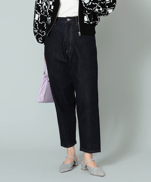 BeAMS DOT（ビームスドット）の「【WEB限定/UNISEX】BeAMS DOT / バルーン デニムパンツ（デニムパンツ・メンズ・インディゴブルー・S-Long/XS-Short/XL-Regular/XS-Regular/L-Short/M-Regular/XS-Long/M-Short/XL-Long/M-Long/S-Short/L-Long/L-Regular/S-Regular/XL-Short）」の7枚目の写真
