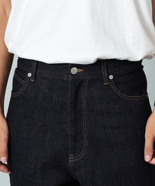 BeAMS DOT（ビームスドット）の「【WEB限定/UNISEX】BeAMS DOT / バルーン デニムパンツ（デニムパンツ・メンズ・インディゴブルー・S-Long/XS-Short/XL-Regular/XS-Regular/L-Short/M-Regular/XS-Long/M-Short/XL-Long/M-Long/S-Short/L-Long/L-Regular/S-Regular/XL-Short）」の18枚目の写真