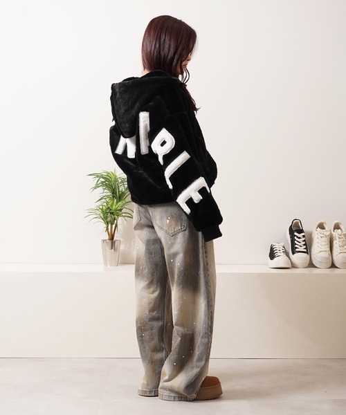 ミンクタッチ ファージャケット / ファー ジャケット ブルゾン