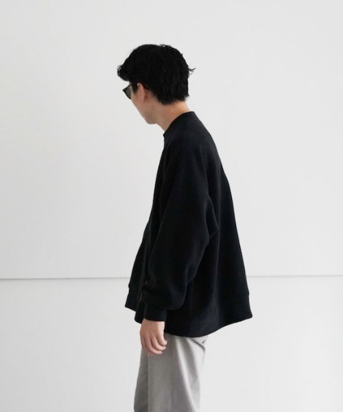 NEONSIGN（ネオンサイン）の「NEONSIGN FLEECE SWEAT（スウェット・メンズ・ブラック/ターコイズブルー・46）」の3枚目の写真