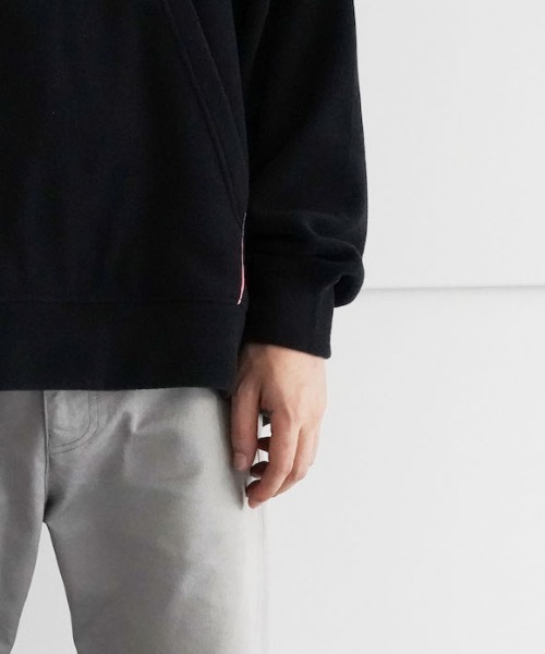 NEONSIGN（ネオンサイン）の「NEONSIGN FLEECE SWEAT（スウェット・メンズ・ブラック/ターコイズブルー・46）」の5枚目の写真