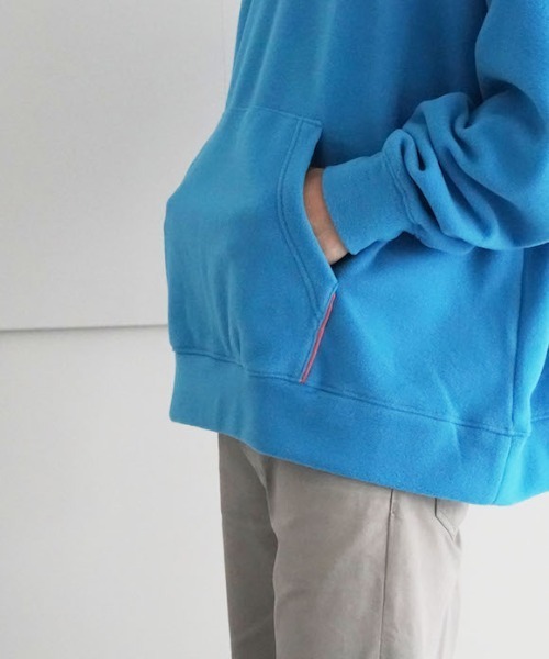 NEONSIGN（ネオンサイン）の「NEONSIGN FLEECE SWEAT（スウェット・メンズ・ブラック/ターコイズブルー・46）」の8枚目の写真