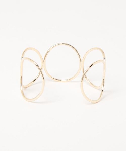 Q（キュー）の「クロスブレスレット（ブレスレット・レディース・ゴールド/シルバー・ONE SIZE）」の3枚目の写真