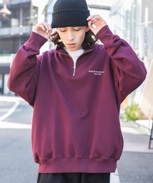 WEGO | WEGO/ヘビーウエイト ハーフZIPプルオーバー(スウェット)
