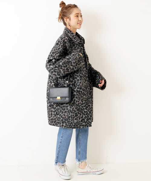 Spick & Span（スピックアンドスパン）の「レオパードシャギーバル