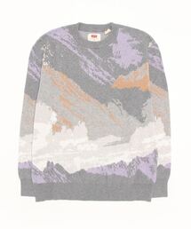 Levi's | Levi's/リーバイス STAY LOOSE クルーネック セーター MOUNTAIN LANDSCAPE(ニット/セーター)