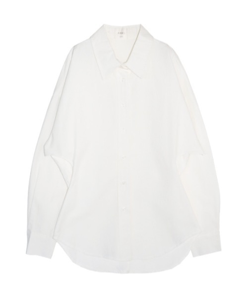 AMAIL(アマイル)の「Back hello manish shirt(シャツ/ブラウス・レディース・ホワイト・FREE)」の9枚目の写真