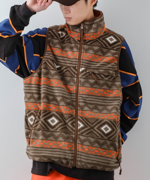 improves（インプローブス）の「マイクロフリース リバーシブル ベスト（ベスト・メンズ・グリーン/ブラック/モカ/オートミール・MEDIUM/LARGE/X-LARGE）」の12枚目の写真