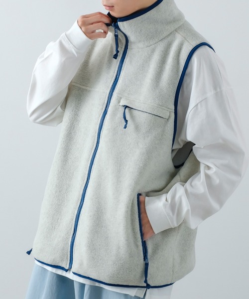 improves（インプローブス）の「マイクロフリース リバーシブル ベスト（ベスト・メンズ・グリーン/ブラック/モカ/オートミール・MEDIUM/LARGE/X-LARGE）」の19枚目の写真