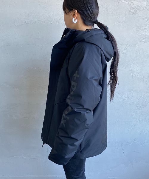 +phenix（プラスフェニックス）の「[＋phenix/プラスフェニックス] 別注 GORE-TEX ダウンジャケット（ダウンジャケット/コート・レディース・ブラック/ベージュ・M/L/XL）」の8枚目の写真
