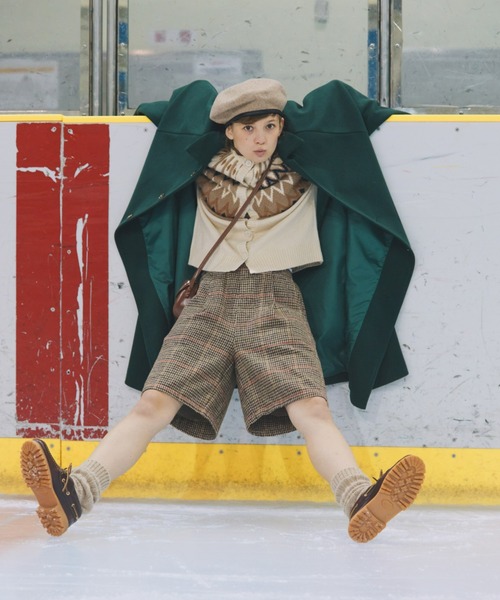 EDIT Gris（エディットグリ）の「求心柄ニットカーディガン（ニット/セーター・レディース・ブラック/レッド/アイボリー・FREE）」の19枚目の写真