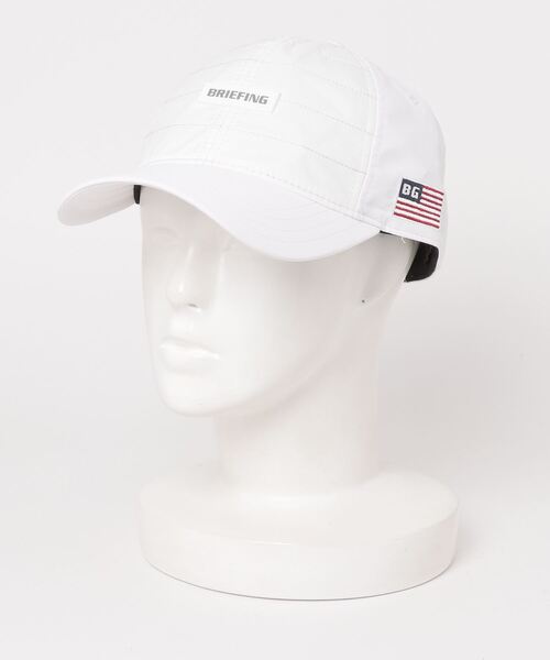BRIEFING（ブリーフィング）の「【ブリーフィングゴルフ】MS QUILTING CAP（キャップ・メンズ・ネイビー/ホワイト/ブラック・FREE）」の2枚目の写真