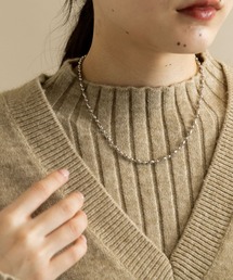 SMELLY（スメリー）の「メタルチェーンショートネックレス（ネックレス）」