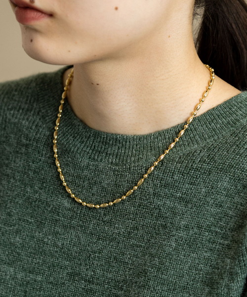 SMELLY(スメリー)の「メタルチェーンショートネックレス(ネックレス・レディース・ゴールド/シルバー・-)」の2枚目の写真