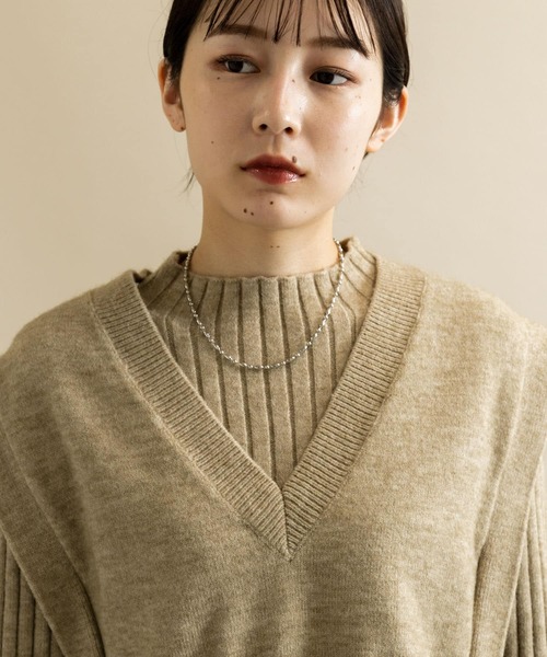 SMELLY(スメリー)の「メタルチェーンショートネックレス(ネックレス・レディース・ゴールド/シルバー・-)」の7枚目の写真