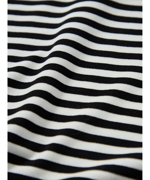 un dix cors（アンディコール）の「機能に優れた　あったかボーダータートルネック（Tシャツ/カットソー・レディース・グレー/アイボリー・FREE）」の15枚目の写真