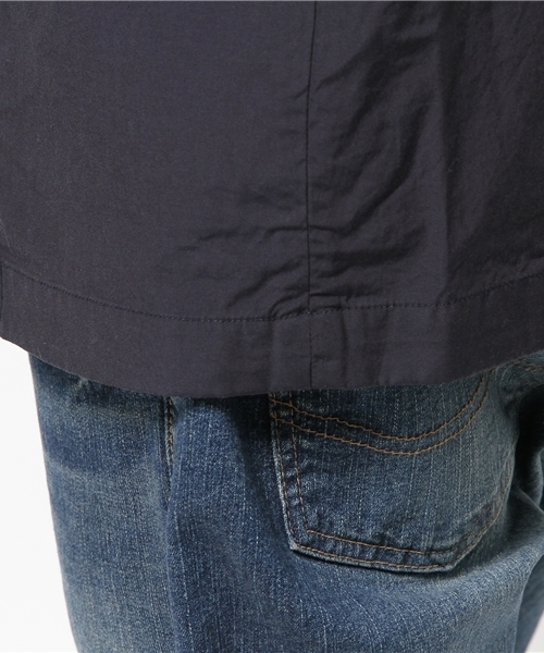 417 EDIFICE（フォーワンセブンエディフィス）の「◇タイプライターシャツジャケット（テーラードジャケット・メンズ・ブルー/ホワイト/ネイビー・MEDIUM/LARGE/SMALL）」の9枚目の写真