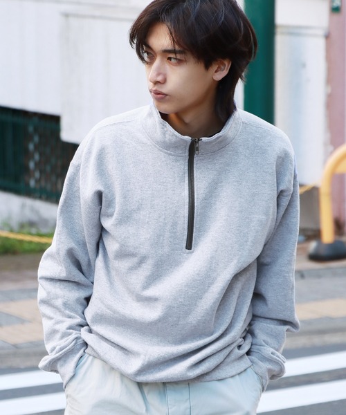 GILDAN(ギルダン)の「Gildan /ギルダン Sweat Shirt ハーフジップ(スウェット・メンズ・ネイビー/グレー/ブラック・S/M)」の22枚目の写真